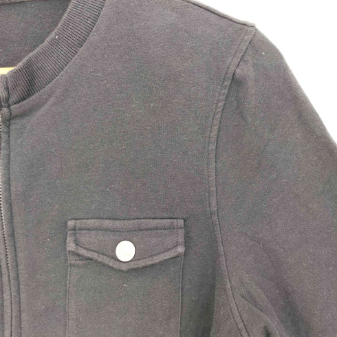 ポロジーンズカンパニーラルフローレン POLO JEANS COMPANY RALPH LAUREN フロントポケット ジップアップスウェット 短丈 レディース import:L