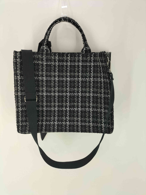 ナイスクラップ NICE CLAUP louloumei ツイードトートバッグ レディース