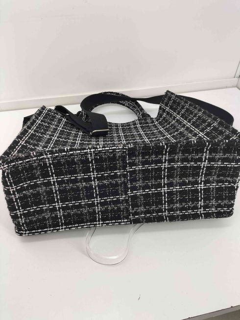 ナイスクラップ NICE CLAUP louloumei ツイードトートバッグ レディース