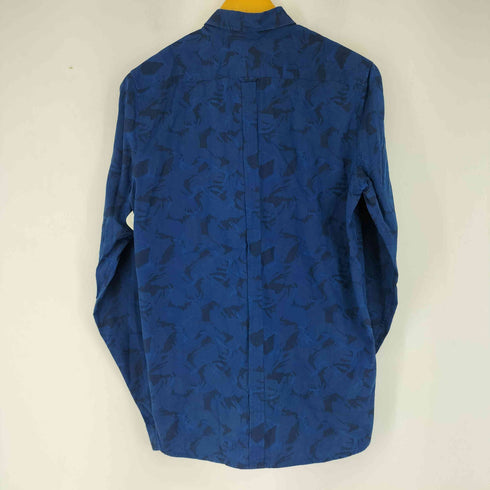 フレッドペリー FRED PERRY L/S 総柄 シャツ メンズ JPN:S