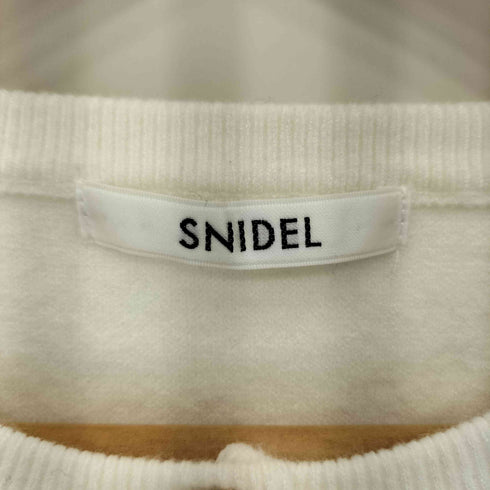 スナイデル snidel クロップドハーフスリーブカーディガン レディース ONE SIZE