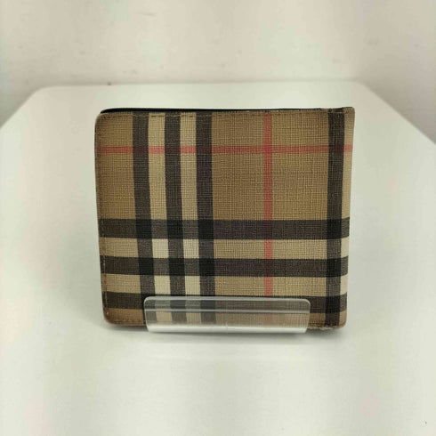 バーバリー BURBERRY ノバチェック 二つ折り財布 メンズ
