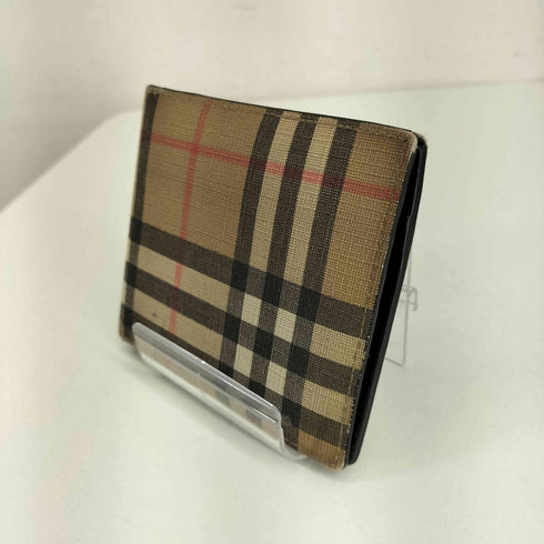 バーバリー BURBERRY ノバチェック 二つ折り財布 メンズ