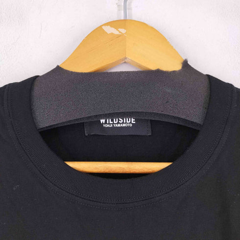 ヨウジヤマモト Yohji Yamamoto Wild Cat T-shirt(M Black) メンズ JPN:4