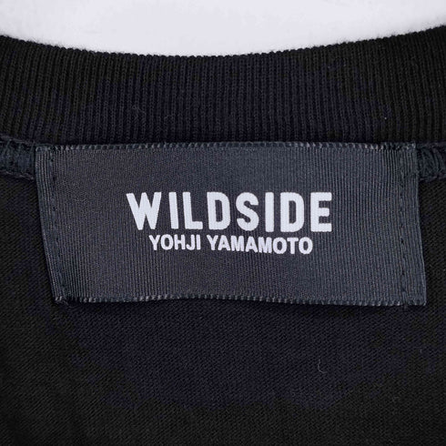 ヨウジヤマモト Yohji Yamamoto Wild Cat T-shirt(M Black) メンズ JPN:4