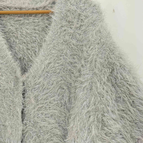 yae 2way glitter feather knit cordigan 2wayグリッターフェザーニットカーディガン レディース FREE