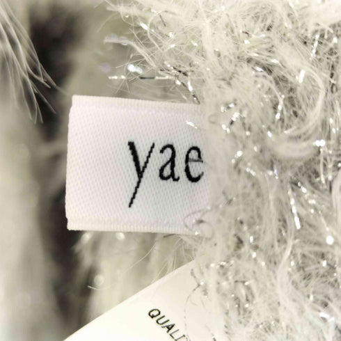 yae 2way glitter feather knit cordigan 2wayグリッターフェザーニットカーディガン レディース FREE