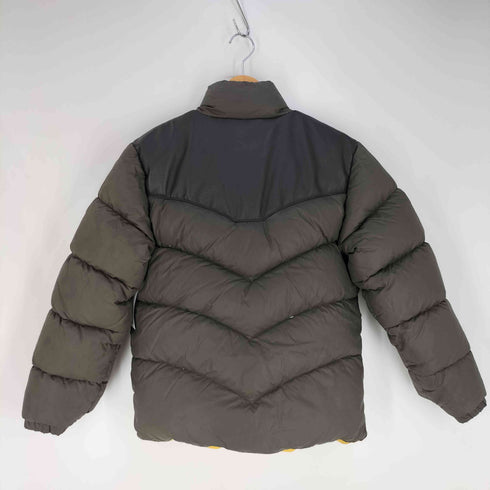 ウールリッチ WOOLRICH 90s ピッグスキン レザーヨーク ダウンジャケット レディース import:M