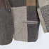 CHARACTER SUBURBANWEAR パッチワーク チェック ブレザー テーラードジャケット メンズ import:M