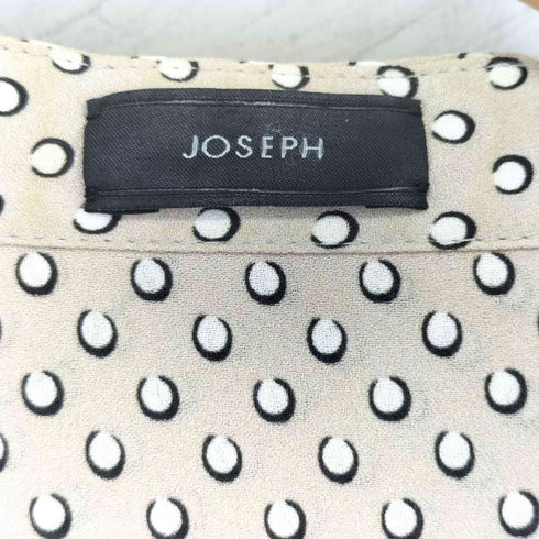 ジョゼフ JOSEPH シルクライナー付き シルクドットワンピース レディース EUR:42