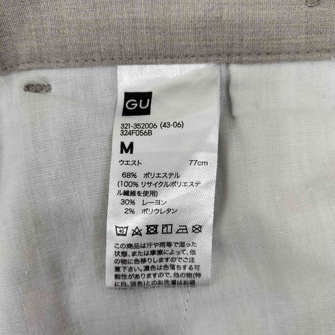 ジーユー GU バレルレッグスラックス メンズ JPN:M