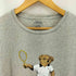 ポロラルフローレン POLO RALPH LAUREN ポロベア プリントクルーネックTシャツ メンズ import:M