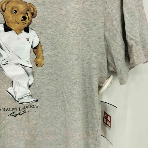 ポロラルフローレン POLO RALPH LAUREN ポロベア プリントクルーネックTシャツ メンズ import:M