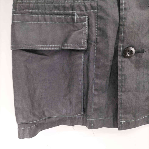 ポールスミスロンドン Paul Smith LONDON リネン ミリタリージャケット メンズ L