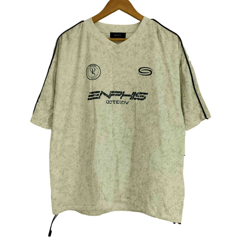 SPIELIO Vintage like Vneck game T-shirt/ ヴィンテージライクVネックゲームTシャツ メンズ JPN:L