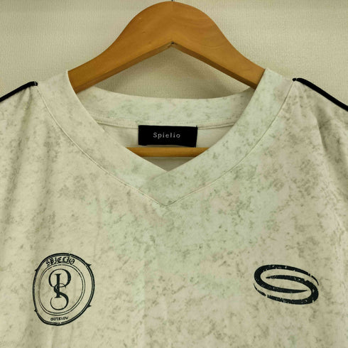 SPIELIO Vintage like Vneck game T-shirt/ ヴィンテージライクVネックゲームTシャツ メンズ JPN:L