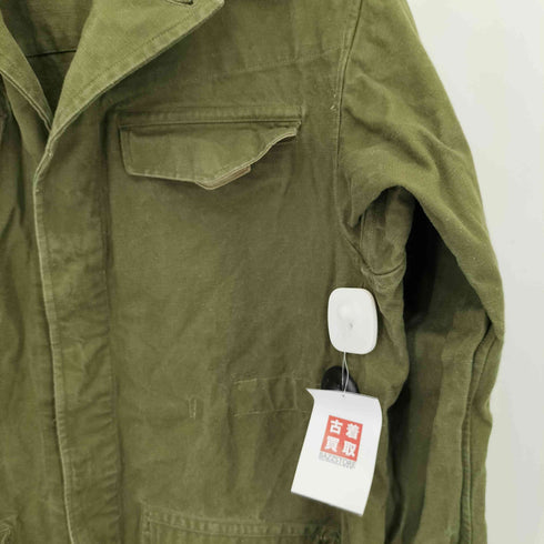 フレンチアーミー FRENCH ARMY 40-50s フランス軍 S.N.C FLERS M-47 前期型 コットンツイルフィールドジャケット メンズ 4.6