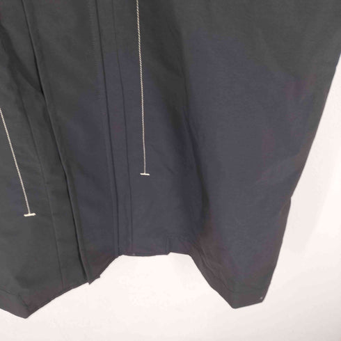 アコールドウォール A-COLD-WALL ロゴ刺繍ナイロンフーディーロングコート メンズ L