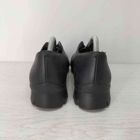 カンペール CAMPER TWINS Vカット レザー フラットシューズ レディース EUR:39