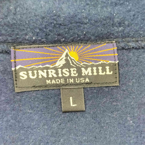 sunrise mill YERGER パッチフリースジャケット メンズ L