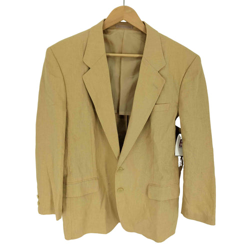 ジャンニヴァレンティノ GIANNI VALENTINO 2B 背抜き リネン テーラード ジャケット メンズ import:M