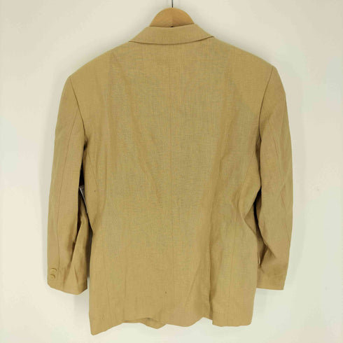 ジャンニヴァレンティノ GIANNI VALENTINO 2B 背抜き リネン テーラード ジャケット メンズ import:M