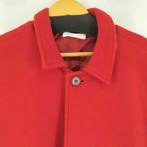 サンセサンセ SANSE SANSE ウールロングコート メンズ L