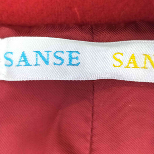 サンセサンセ SANSE SANSE ウールロングコート メンズ L