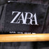 ザラ ZARA フェイク スウェード スタンドネック ジップ ブルゾン ジャケット メンズ import:XL