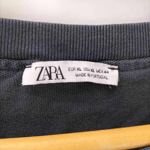 ザラ ZARA EXTRA SAVAGE スネーク プリント Tシャツ メンズ import:XL