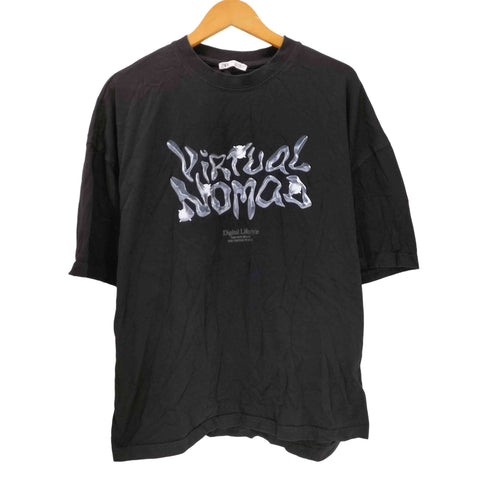 ザラ ZARA VIRTUAL NOMAD プリント Tシャツ メンズ import:XL