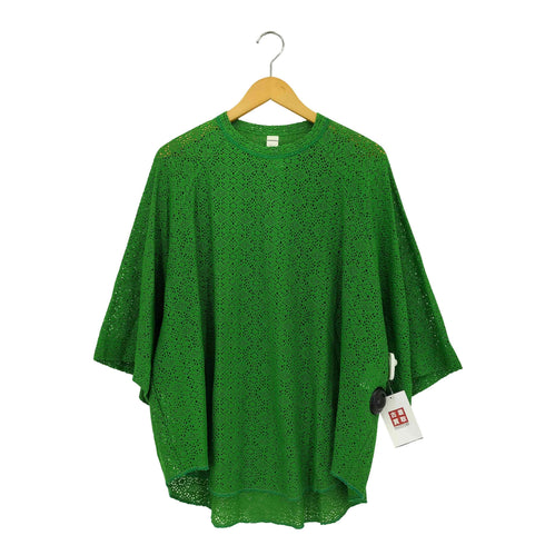 シンヤコズカ SHINYA KOZUKA PALABORA ラッセル編み ニットTシャツ メンズ EXTRS SMALL