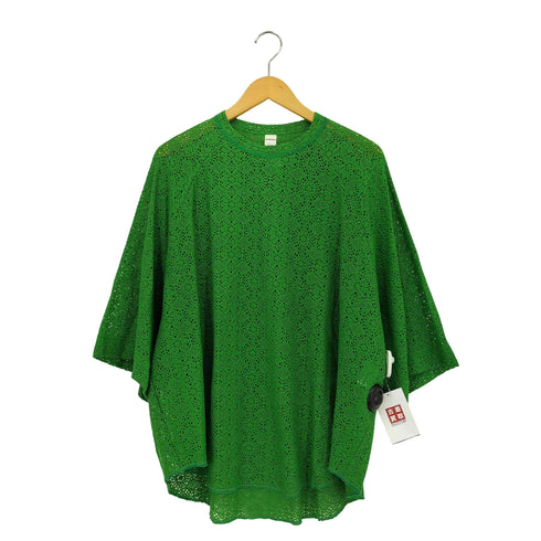 シンヤコズカ SHINYA KOZUKA PALABORA ラッセル編み ニットTシャツ メンズ  EXTRS SMALL