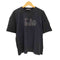 ザラ ZARA CLASSIC SHAPES レザー ロゴ Tシャツ メンズ import:XL