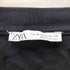 ザラ ZARA CLASSIC SHAPES レザー ロゴ Tシャツ メンズ import:XL