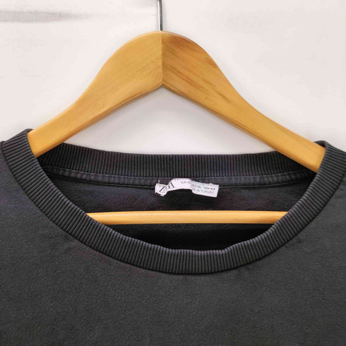 ザラ ZARA ロゴ ペイント プリント Tシャツ メンズ import:XL