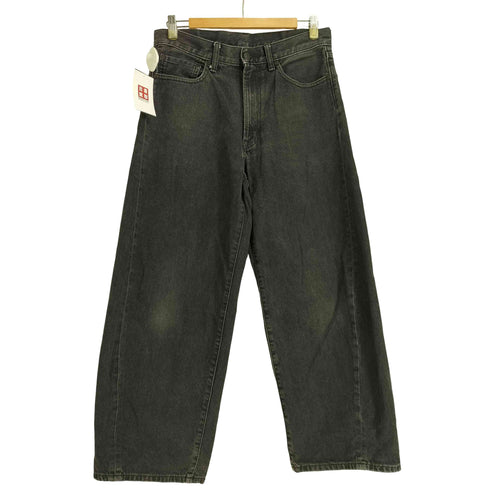 ジーユー GU バレルレッグジーンズ メンズ JPN:M
