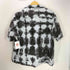 ザラ ZARA タイダイ 総柄 開襟 オープンカラー コットン S/S シャツ メンズ import:XL