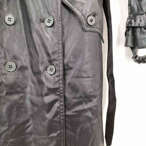 LA MODE ROPE アセテート パワーショルダートレンチコート Y2K レディース 7