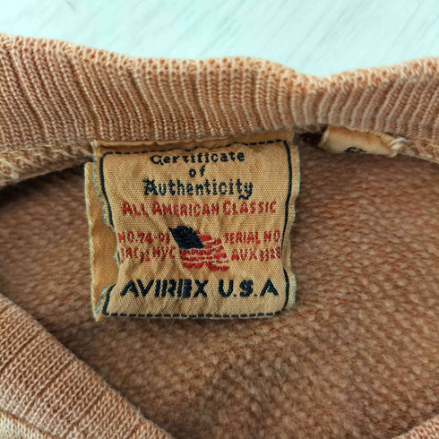 アヴィレックス AVIREX L/S ハーフジップスウェット メンズ import:S