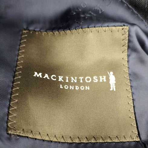 マッキントッシュ ロンドン Mackintosh LONDON 総裏 開き見せ サイドベンツ ストライプ2Bシングルテーラードジャケット メンズ 90-78-165