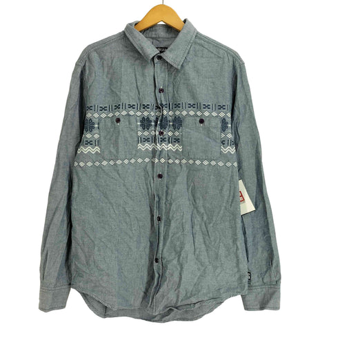 ステューシー Stussy 00S 柄デザイン L/S シャツ メンズ import:L