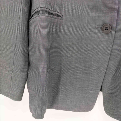 アクアスキュータム AQUASCUTUM 2B ウール サマーテーラードジャケット レディース 4S