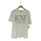 クレドナ CREDONA フロントプリントクルーネックTシャツ レディース F
