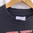 サベージ SUB-AGE. BLACKMARKET CAT STREET プリントクルーネックTシャツ Y2K メンズ