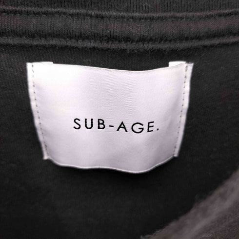 サベージ SUB-AGE. BLACKMARKET CAT STREET プリントクルーネックTシャツ Y2K メンズ