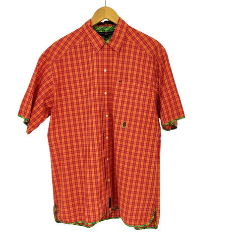 トミーヒルフィガー TOMMY HILFIGER チェック s/s レギュラーカラーシャツ メンズ import:M
