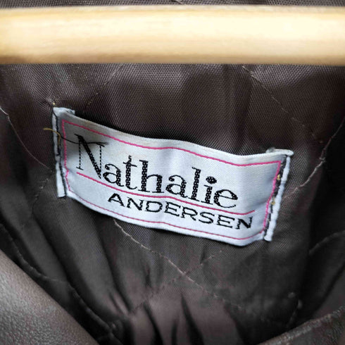 Nathalie ANDERSEN 本革 レザージャケット メンズ 48