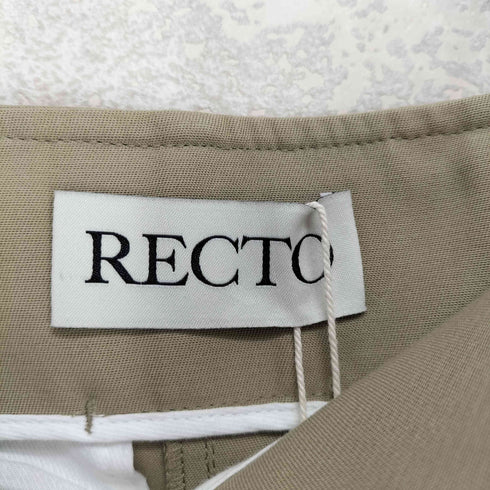 RECTO CURVED SHAPE HIGH WAIST PANTS import レディース S