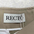 RECTO CURVED SHAPE HIGH WAIST PANTS import レディース S